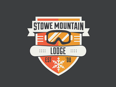 Snowboard Badge