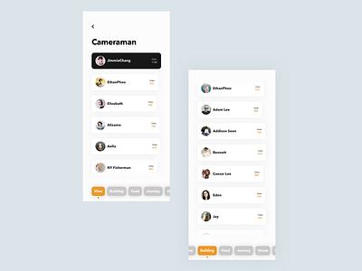 Eyexpo system section page app ui ux