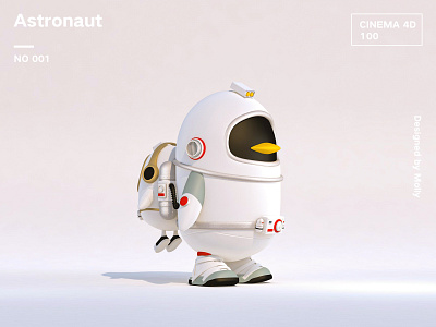 astronaut c4d