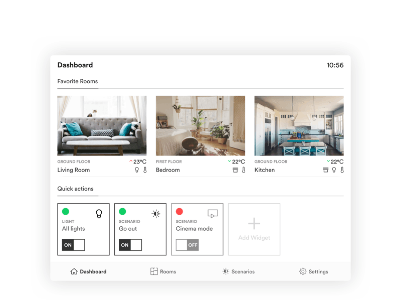 Home Automation Dashboard animation dashboard domotic home automation made with sketch motion night theme principle sketch ui ui design