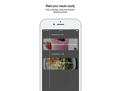 Chef for iOS — Timeline app chef cooking design ios iphone motion recipes ui ux
