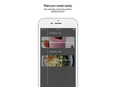 Chef for iOS — Timeline