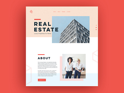 Real Estate Website architecture design estate real web website