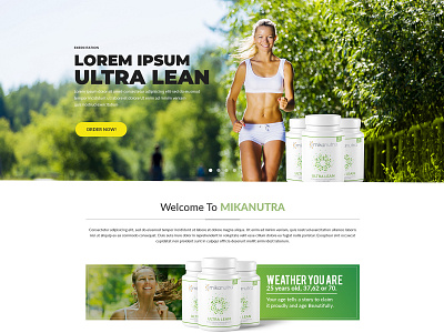 Lorem Ipsum Ultra Lean Web Design branding concept creative design illustration landing landing page landingpage site typography web webpage website