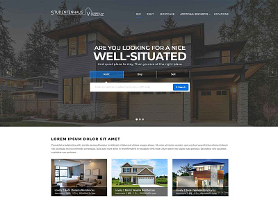 Well-Situated Web Design branding concept creative design illustration landing landing page landingpage site typography web webpage website