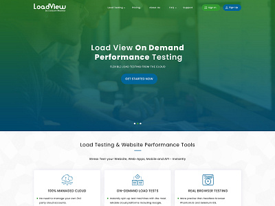 Load View Web Page Design