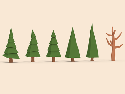 Low Poly Trees - Asset Pack