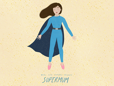 Supermum! adobe fresco art direction digital illustration drawing editorial illustration girl character girl illustration illustration illustration art ipadpro lifestyle illustration madre mother motherhood mothers day superhero