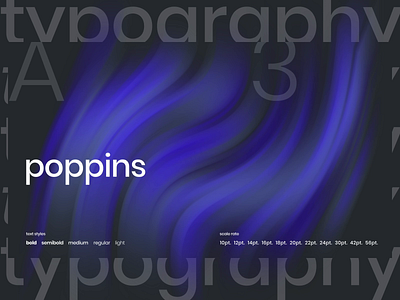 Liquid Typography Animation after effects animation blue clean dark design font mesh poppins typography ui