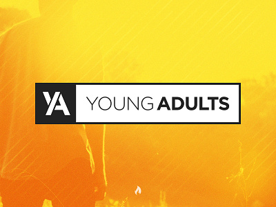 Radiant Church | Young Adults Branding branding church logo logo design ministry young adults