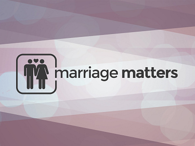 Marriage Matters Conference | Logo + Icon Design branding icon icon design logo logo design marriage