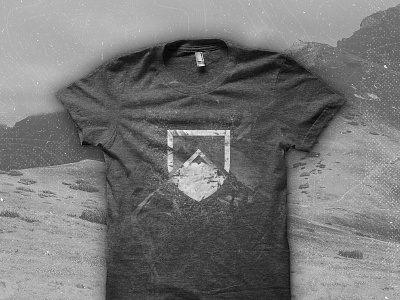 Tactical Mountain | Destroyed Tee apparel design graphic design survival t shirt design tactical