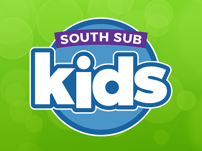 South Sub Kids Logo + Branding branding church church branding kids kids logo kids ministry logo logo design