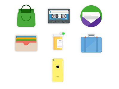 Icons Created Using Sketch