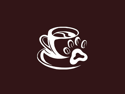 cat caffe 30dayslogochallenge cafe illustration ivoridesign logo logodesign vector