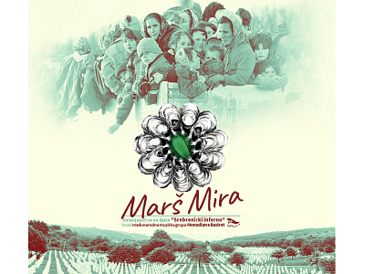Maršmira cover graphic design music musicvideo poster