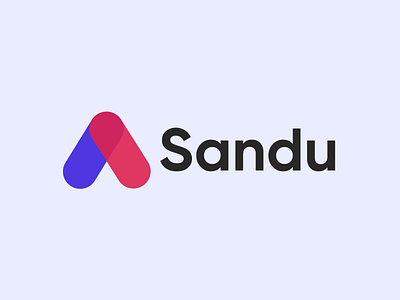 Sandu logo icon illustration logo typography