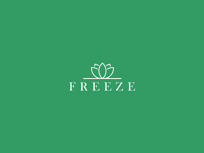 Freeze logo design icon logo luxury luxury logo typogaphy