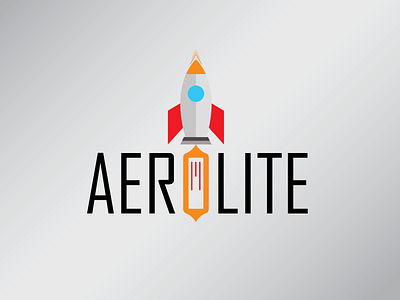 Daily Logo Challenge 01 aerolite illustrator logo design logodesign rocketship