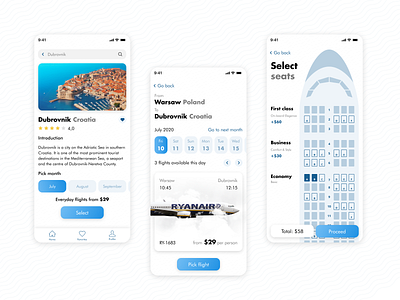 Flight concept app 🛬