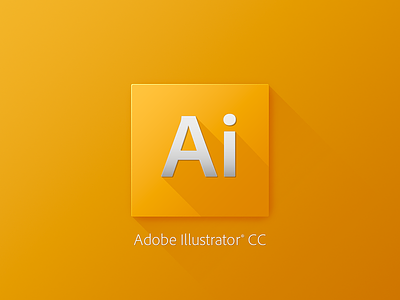 Illustrator CC adobe cc creativecloud flat icon