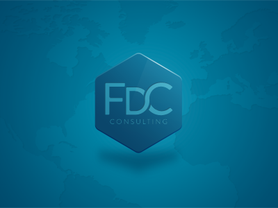 FdC logo consultant gradient identity logo medical