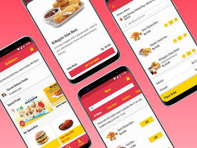 Mcdelivery App Redesign