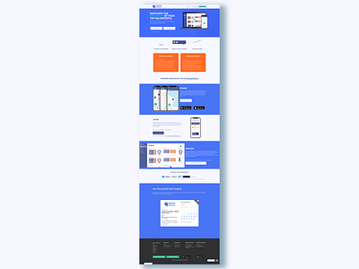 Website in Elementor elementor platform product service startup ui design ux design wordpress