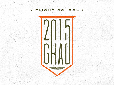 Flight School Graduation flight graduation internship typography