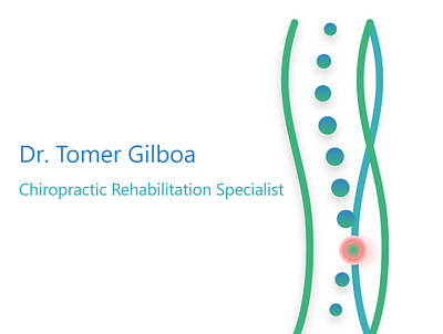 Chiropractor Dr.Tomer Gilboa chiropractic logo
