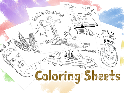 Coloring Sheets cartooning coloring page design drawing illustration inking lessons