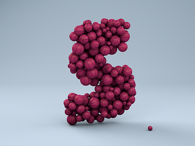 Hey, let me join the fun! 3d basketball c4d dribbble five