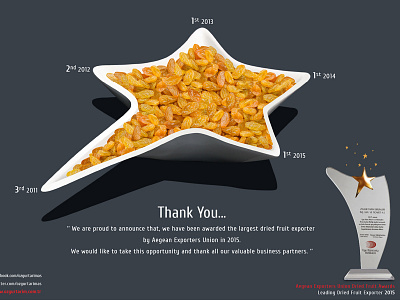 Aegean Exporters Union Dried Fruit Awards advertising aegean award design illustraion manipulation print