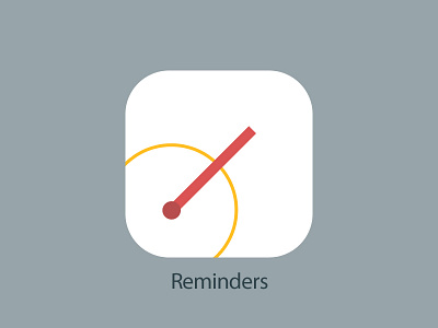 Reminders 7 app icon ios iphone redesign reminders todo