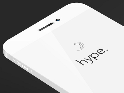 Signup/Login | Hype - An iPhone App 7 app hype ios iphone landing login page signup splash