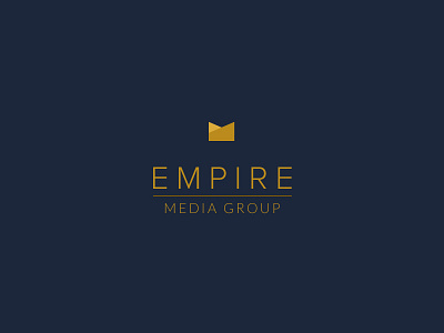 Empire Media Group branding identity logo wip
