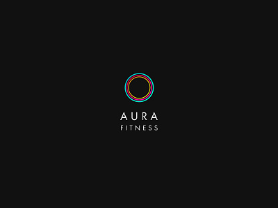 Aura Fitness aura branding fitness identity logo