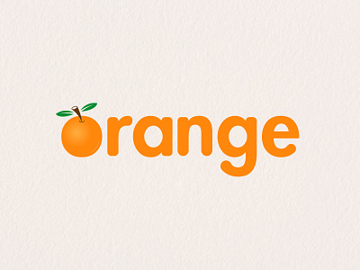 Minimal Orange Logo branding creative logo logo logo concept logo idea logo style minimal logo minimalist logo orange logo orange logo concept simple logo