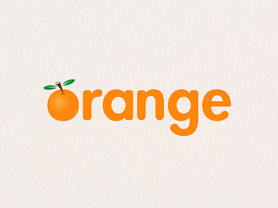 Minimal Orange Logo