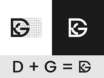 D + G Letter Combination Logo