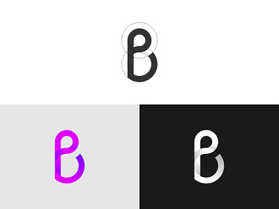 P + B Letter Logo