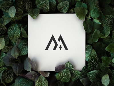 M A letter Logo