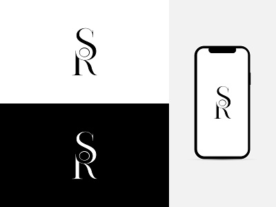 S + R Letter Logo