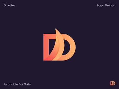 Letter D Logo 3d abstract app icon app icons brand identity brand mark branding creative design favicon gradient illustraion logo idea logo mark logodesign minimalist logo modern logo simple logo vector