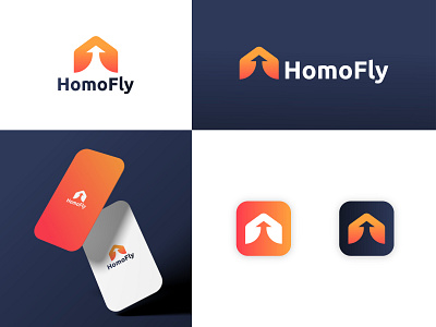 Home + Fly (Travel) Logo Design