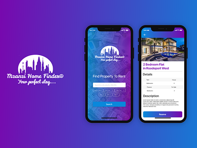 Mzanzi Home Finder - Real Estate App Ui