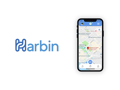 Harbin Mobile App Ui Design adobe xd app design mobile app design modern app design race ride sharing app rideshare riding app ui ux
