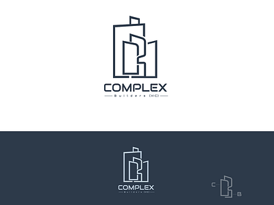 Real estate construction builders company letter logo design