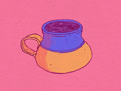 Daily Doodle #4 beverage caffeine ceramics coffee daily doodle drink mug