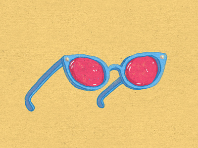 Daily Doodle #8 audrey hepburn dailies daily doodle drawing illustration summer sun sunglasses